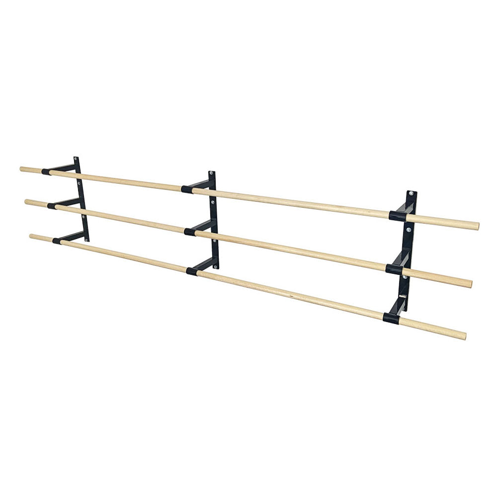 10ft Triple Pole Wall Mounted Ballet Barre USA – The Beam Store USA